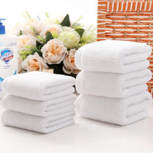 Load image into Gallery viewer, Good Quality White Cheap Face Towel