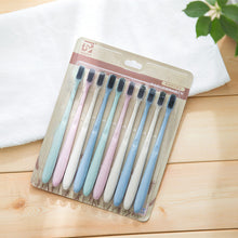 Load image into Gallery viewer, 10pcs/Pack Bamboo Toothbrush Bamboo