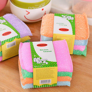 Kitchen nonstick oil scouring pad oil