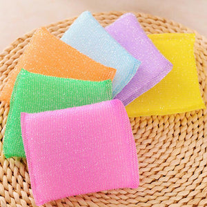 Kitchen nonstick oil scouring pad oil