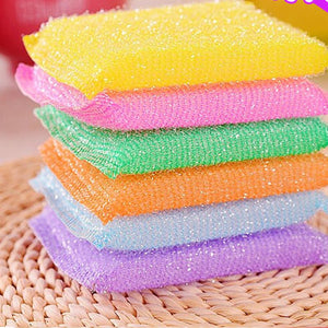 Kitchen nonstick oil scouring pad oil