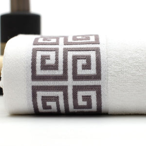 Luxury Premium Bath Towel Golden Thread