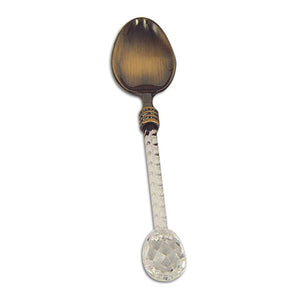 Hot Crystal Handle Tea Coffee Spoon