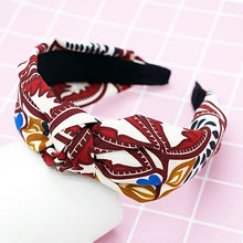 Load image into Gallery viewer, twdvs Top Knot Turban Headband