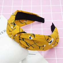 Load image into Gallery viewer, twdvs Top Knot Turban Headband