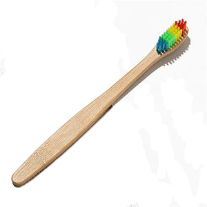 Novelty Wooden Rainbow Colorful Head