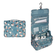 Load image into Gallery viewer, Waterproof Portable Polyester Travel Cosmetic Bag