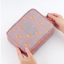 Load image into Gallery viewer, Waterproof Portable Polyester Travel Cosmetic Bag