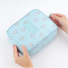 Load image into Gallery viewer, Waterproof Portable Polyester Travel Cosmetic Bag