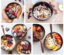 Load image into Gallery viewer, Natural Coconut Bowl