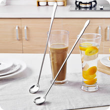 Load image into Gallery viewer, Stainless Steel Long Handle Stir Spoon