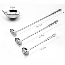 Load image into Gallery viewer, Stainless Steel Long Handle Stir Spoon