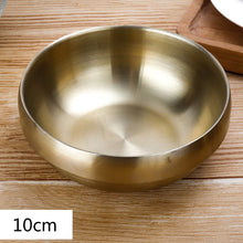 Load image into Gallery viewer, Double thick stainless steel bowl