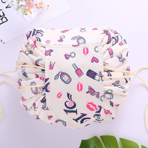 Women Travel Magic Pouch Drawstring Cosmetic Bag