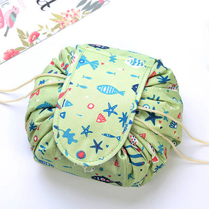 Women Travel Magic Pouch Drawstring Cosmetic Bag