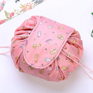 Women Travel Magic Pouch Drawstring Cosmetic Bag