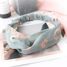 Load image into Gallery viewer, Women  Headband Vintage Cross