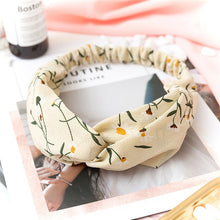 Load image into Gallery viewer, Women  Headband Vintage Cross