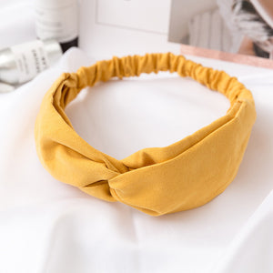 Women  Headband Vintage Cross