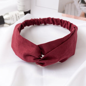 Women  Headband Vintage Cross