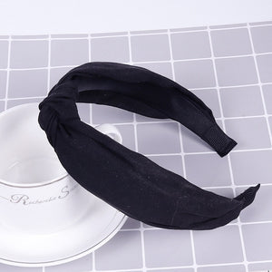 Korean Soft Suede Knotted Hairband