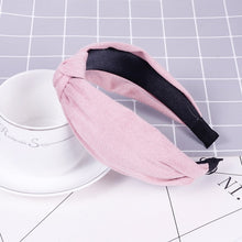 Load image into Gallery viewer, Korean Soft Suede Knotted Hairband