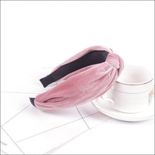 Load image into Gallery viewer, Korean Soft Suede Knotted Hairband