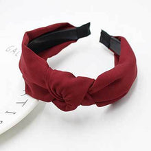 Load image into Gallery viewer, Korean Soft Suede Knotted Hairband