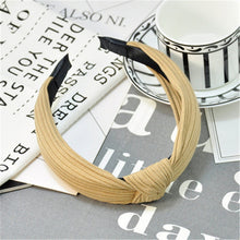 Load image into Gallery viewer, Korean Soft Suede Knotted Hairband