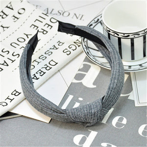 Korean Soft Suede Knotted Hairband