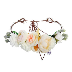 LEVAO Flower Headband Hairwear Bridal