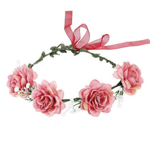 Load image into Gallery viewer, LEVAO Flower Headband Hairwear Bridal