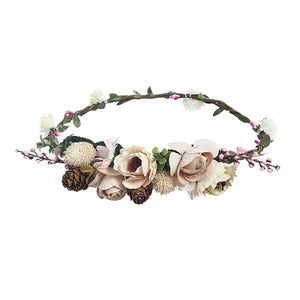 LEVAO Flower Headband Hairwear Bridal