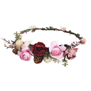 LEVAO Flower Headband Hairwear Bridal