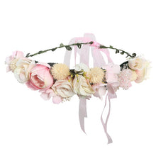 Load image into Gallery viewer, LEVAO Flower Headband Hairwear Bridal