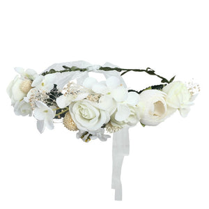 LEVAO Flower Headband Hairwear Bridal