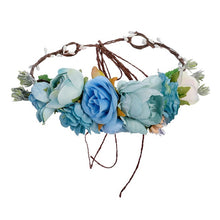 Load image into Gallery viewer, LEVAO Flower Headband Hairwear Bridal