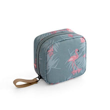 Load image into Gallery viewer, Flamingo Cosmetic Bag