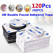 Load image into Gallery viewer, 60/120pcs 3M Double Sided Foam Tape