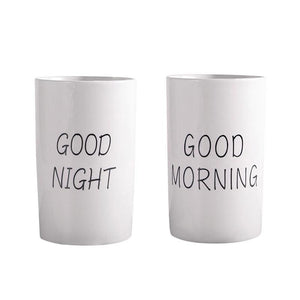 Ins Simple Letter Ceramic Cup