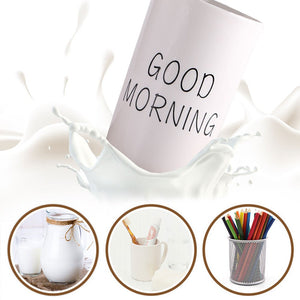 Ins Simple Letter Ceramic Cup